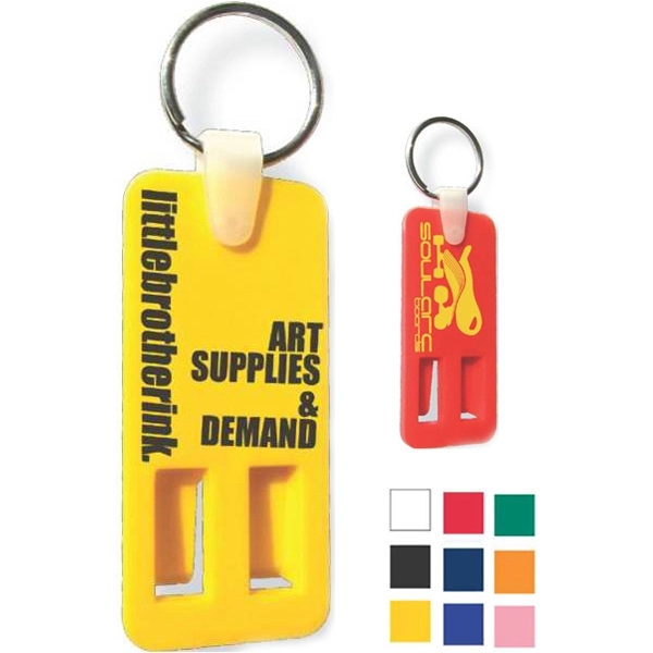 Key tag with flip top can opener. Opens flip top cans.... from ASI 88620 Specialty Products Company / Newport Plastics / Specialty Line