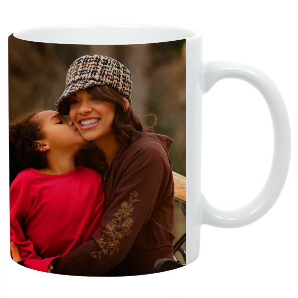 This premier 11 oz. White glossy mug is the flagship product... from ASI 77988 Photo USA Corp / Photo USA
