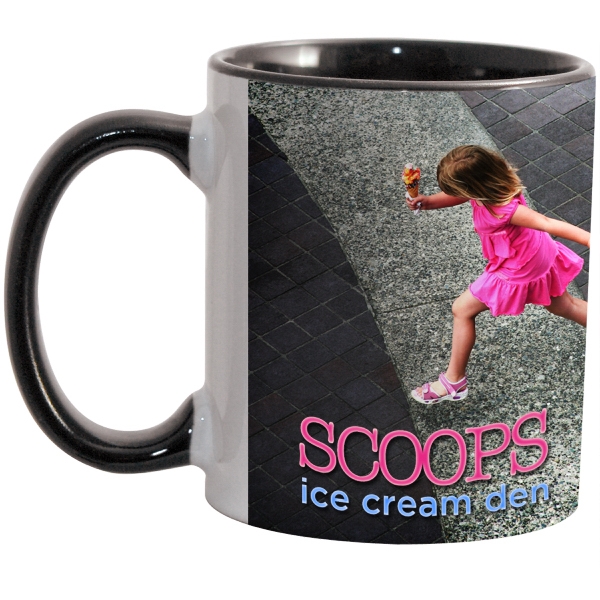 Match full-color, full-wrap decoration to this 11 oz colored inside, rim... from ASI 77988 Photo USA Corp / Photo USA