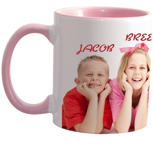 Match full-color, full-wrap decoration to this 11 oz colored inside, rim... from ASI 77988 Photo USA Corp / Photo USA