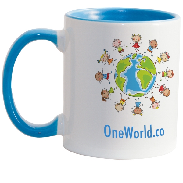 Match full-color, full-wrap decoration to this 11 oz colored inside, rim... from ASI 77988 Photo USA Corp / Photo USA