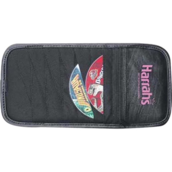 Visor CD organizer made of pvc / non-woven polypropylene.... from ASI 34046 Allcasion Travelware Co