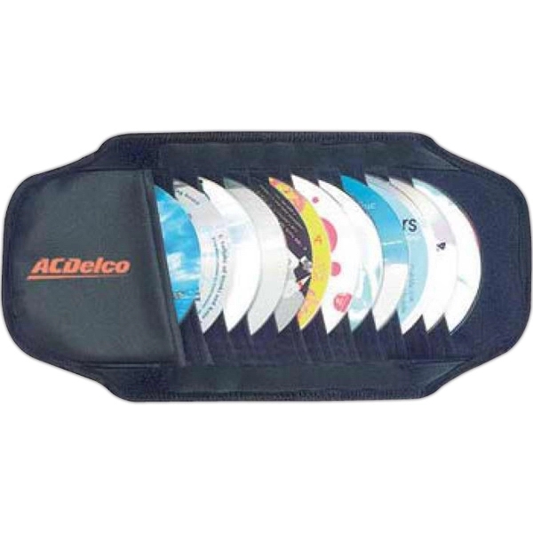 Visor CD organizer made of micro fiber, delicate and soft material.... from ASI 34046 Allcasion Travelware Co