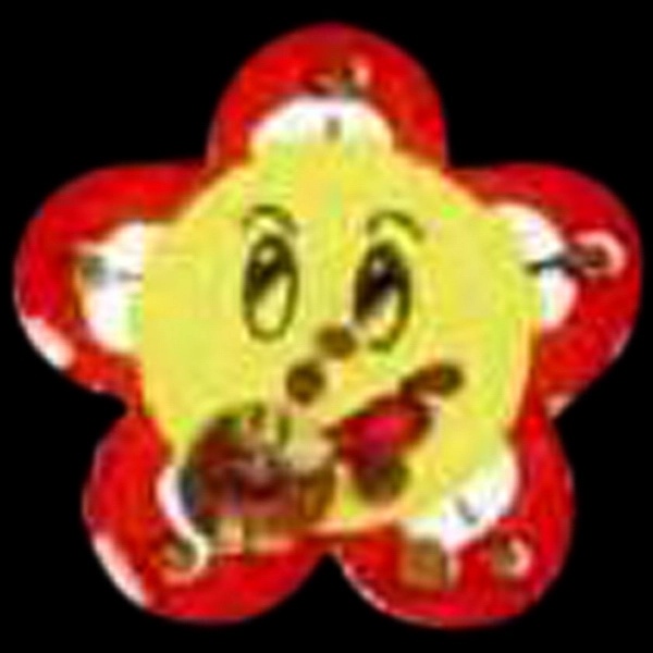 Custom flower shape flash lapel pin with flashing light.... from ASI 36988 Artek USA Inc / Artek™