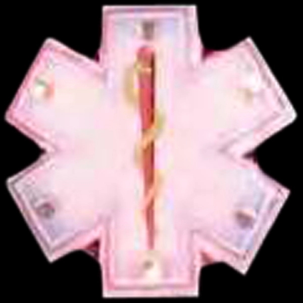 Flash medical symbol lapel pin with blinking and attractive flashing light.... from ASI 36988 Artek USA Inc / Artek™