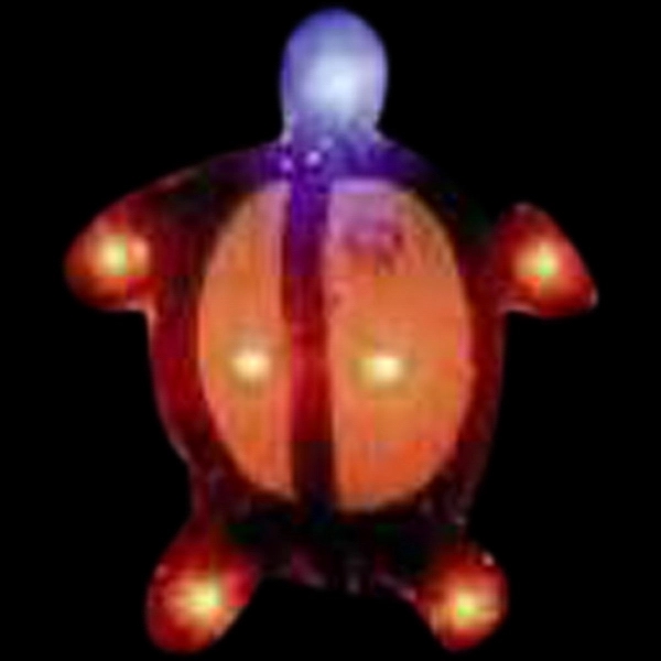 Custom turtle shape flash lapel pin with flashing light.... from ASI 36988 Artek USA Inc / Artek™