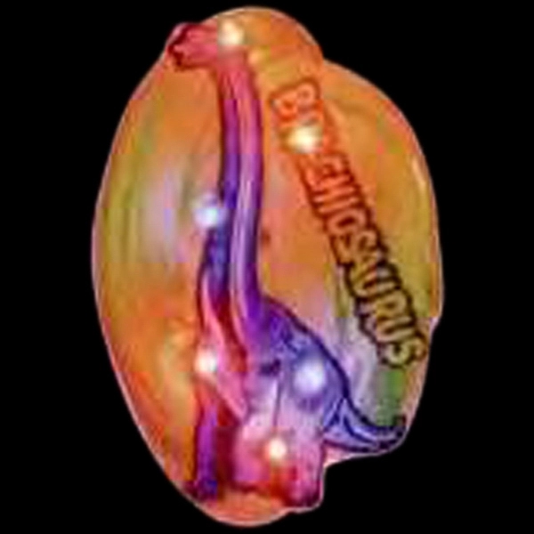 Custom dinosaur design flash lapel pin with flashing light.... from ASI 36988 Artek USA Inc / Artek™