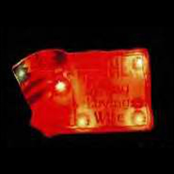 Custom flash lapel pin with "Strong, Loving, Wise" logo with flashing... from ASI 36988 Artek USA Inc / Artek™