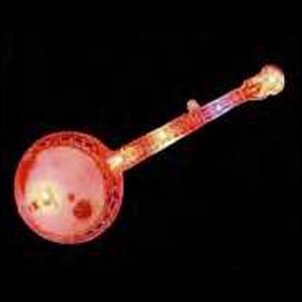 Custom banjo shape flash lapel pin with flashing light.... from ASI 36988 Artek USA Inc / Artek™