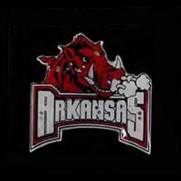 Custom flash lapel pin with "Arkansas" logo with flashing light.... from ASI 36988 Artek USA Inc / Artek™