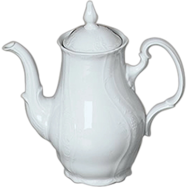 Coffee pot, 41 oz. Berndotte pattern fine porcelain... from ASI 68878 Mar's Line / Mar's Promotions / MAR's Line Mars China Collection