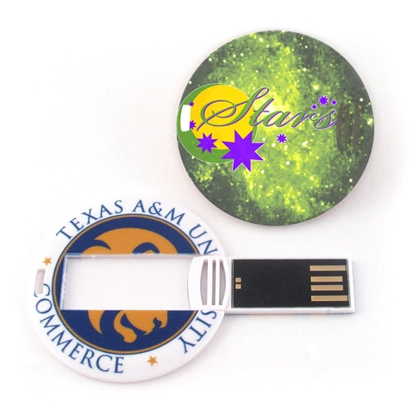 Small-size card USB drive that can be customized on both sides... from ASI 63776 KTI Networks Inc / KTI Promo