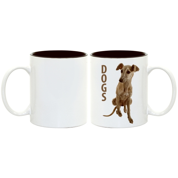 This 11 oz two-tone accented mug enhances full-color sublimation decoration beautifully!... from ASI 77988 Photo USA Corp / Photo USA