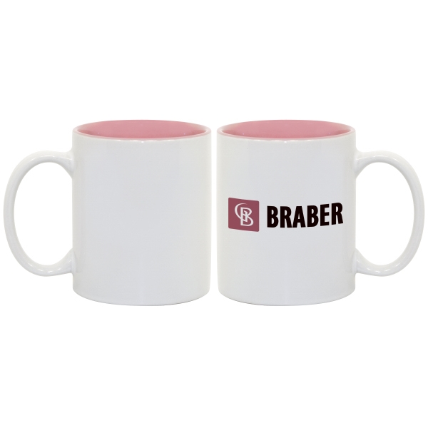 This 11 oz two-tone accented mug enhances full-color sublimation decoration beautifully!... from ASI 77988 Photo USA Corp / Photo USA