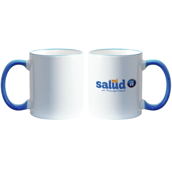 Match images and themes to this sublimation colored rim and handle... from ASI 77988 Photo USA Corp / Photo USA