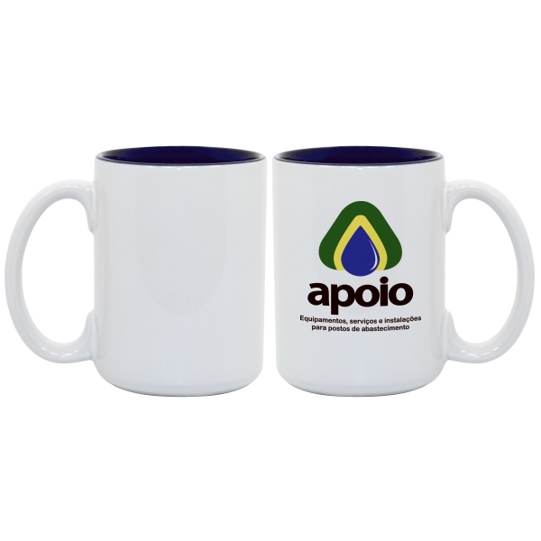 Enhance your imprinted images and logos with this 15 oz Two-Tone... from ASI 77988 Photo USA Corp / Photo USA