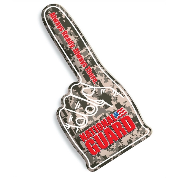 16.75" x 8" x 1" urethane foam "number one" novelty hand... from ASI 68207 MAC Specialties Ltd / Sport Products Plus