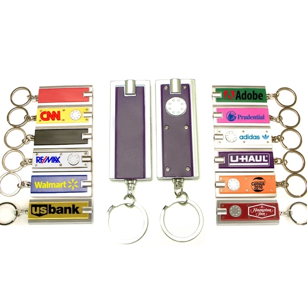 Super bright LED light with keychain.... from ASI 74585 Nu Promo International / Nu Promo Line