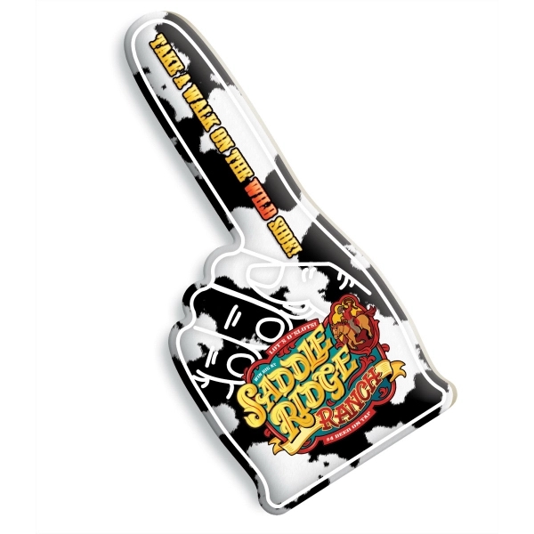 16.75" x 8" x 1" urethane foam "number one" novelty hand... from ASI 68207 MAC Specialties Ltd / Sport Products Plus