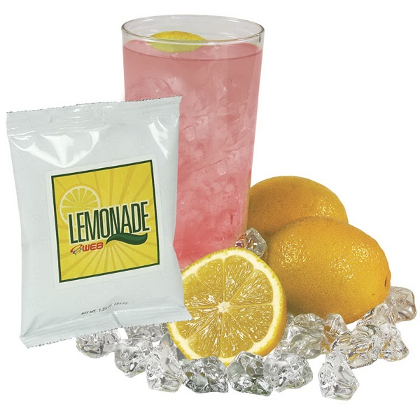Single serving package of refreshing lemonade in gold foil packaging.... from ASI 82351 Richard's Gourmet Coffee Co / Richard's  Gourmet Coffee