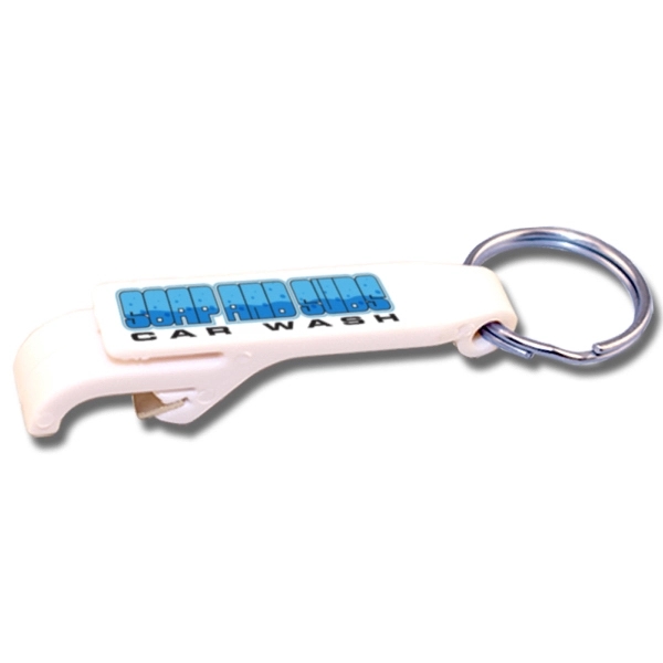 Bottle opener key tag, measuring 2 5/8" x 1/2".... from ASI 56100 Gemini Ind Inc / Gemini Line™