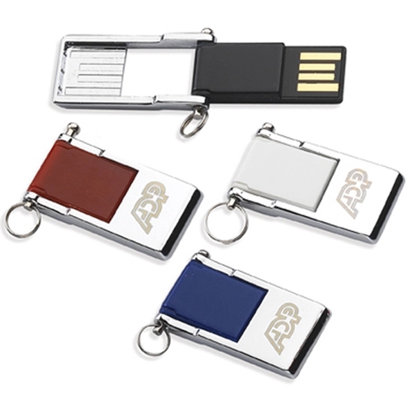 1 1/4" x 7/8" micro USB drive with several storage size... from ASI 90859 Tempo Industries Inc / Tempoline