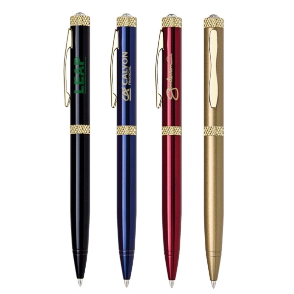 Twist action ball point brass pen... from ASI 34800 Alstar Creations / Alstar Line