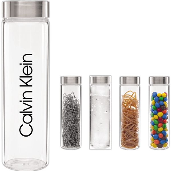 H2go  g18 - 18 oz. single wall glass beverage vessel.... from ASI 51197 ETS Express, LLC / The Express Line