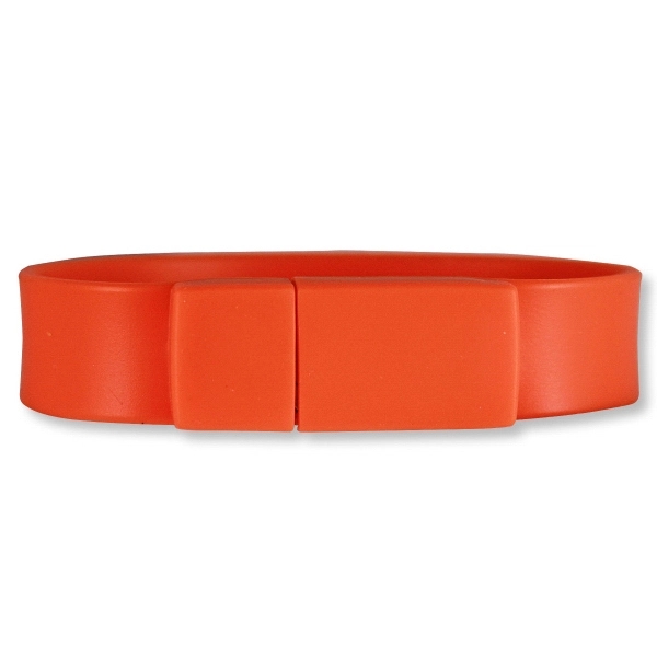 Silicone Wristband Thick Web Key -Free 3 Color Print, Free Website... from ASI 93131 US Flash & Technologies LLC / U S Flash & Technologies LLC