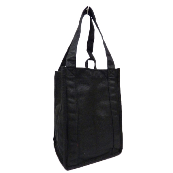 Innovative and inexpensive 4 partition wine bottle tote.... from ASI 51452 ZZ DROPPED -Earthwise