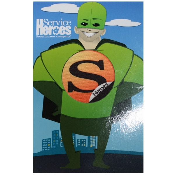 Sticky micro fiber screen cleaners, with four color process card included.... from ASI 62635 Inno-Vative Solutions Grp LTD