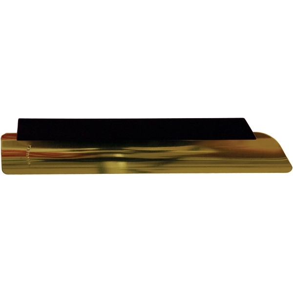 5 1/2" x 1 1/16" crumb scraper with a gold anodized... from ASI 55450 Franmara Inc