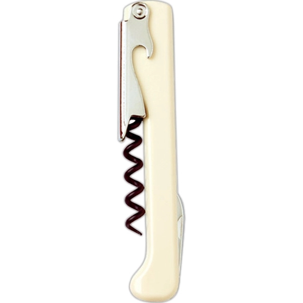 Waiter's corkscrew with ABS plastic handle and non-serrated blade... from ASI 55450 Franmara Inc