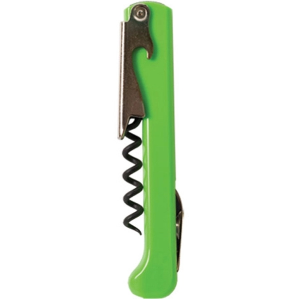 Waiter's corkscrew with ABS plastic handle and non-serrated blade... from ASI 55450 Franmara Inc
