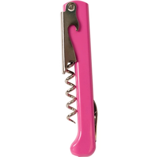 Waiter's corkscrew with ABS plastic handle and non-serrated blade... from ASI 55450 Franmara Inc