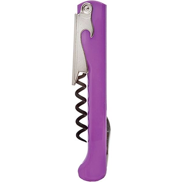 Waiter's corkscrew with ABS plastic handle and non-serrated blade... from ASI 55450 Franmara Inc