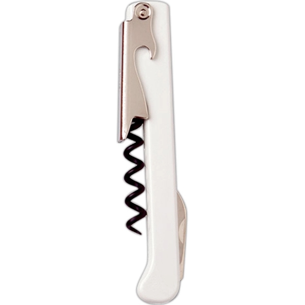 Waiter's corkscrew with ABS plastic handle and non-serrated blade... from ASI 55450 Franmara Inc