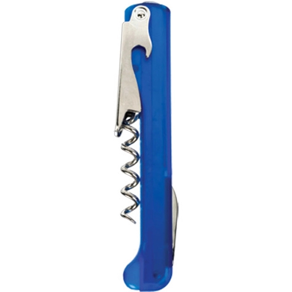 Waiter's corkscrew with translucent handle.... from ASI 55450 Franmara Inc