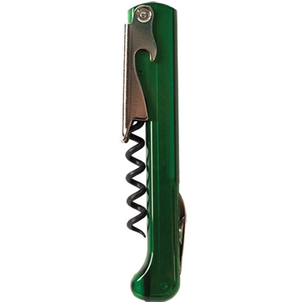 Waiter's corkscrew with translucent handle.... from ASI 55450 Franmara Inc