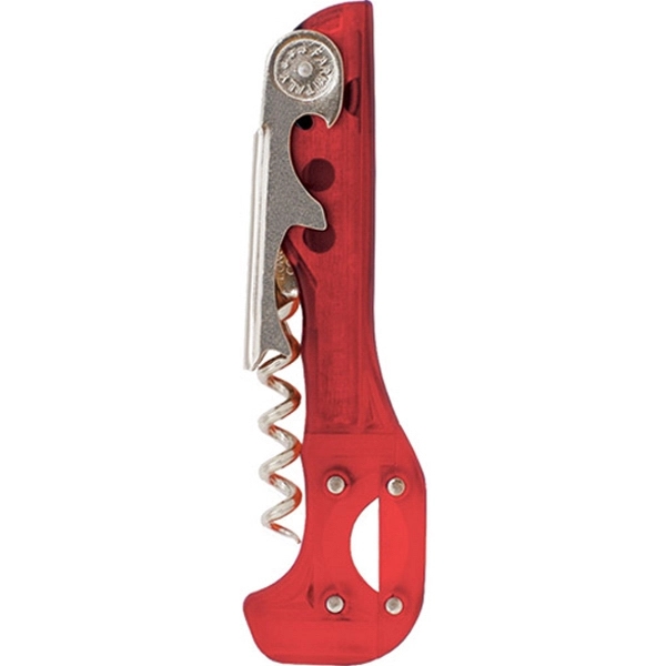 Two-step corkscrew features a boot lever which locks up straight during... from ASI 55450 Franmara Inc