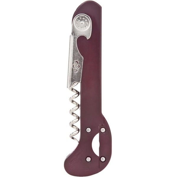 Waiter's corkscrew with a standard lever, floating axis design and "FOILKUT"... from ASI 55450 Franmara Inc