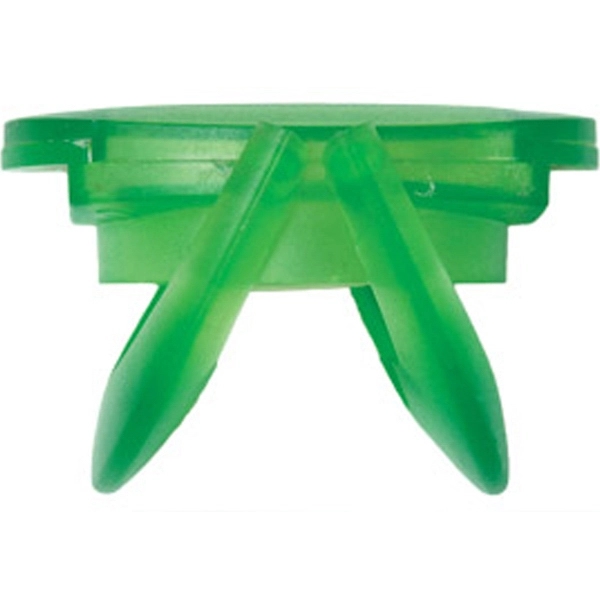 Flexible 3" champagne bottle stopper with spring-loaded, fold up silicone sealing... from ASI 55450 Franmara Inc