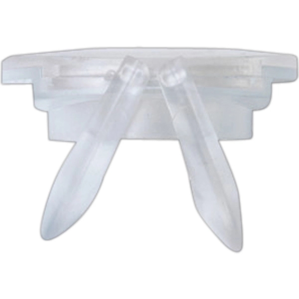 Flexible 3" champagne bottle stopper with spring-loaded, fold up silicone sealing... from ASI 55450 Franmara Inc