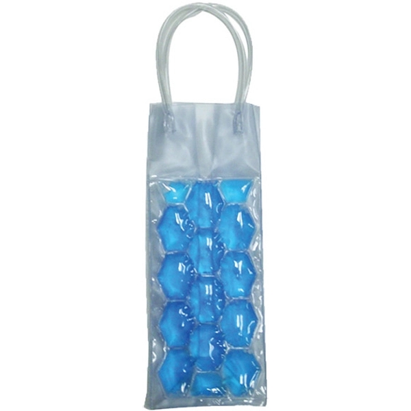 10" x 3 1/2" bottle bag made of PVC with freezable... from ASI 55450 Franmara Inc