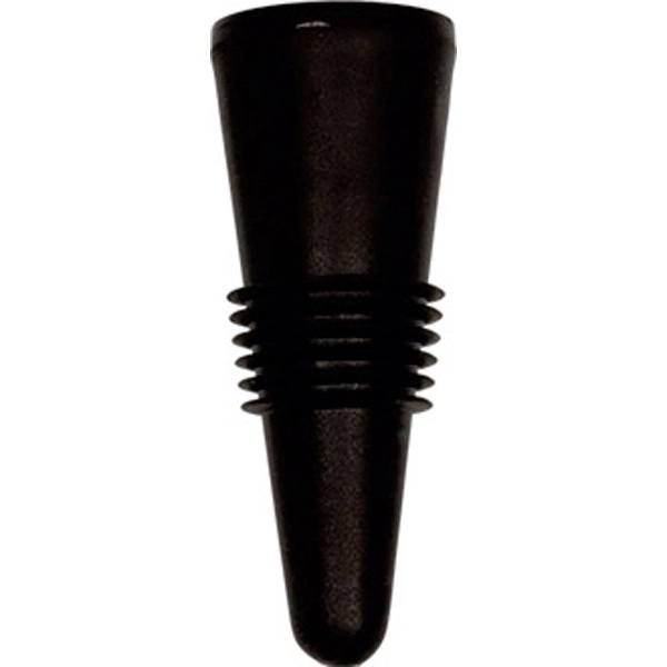 Rigid and flexible thermoplastic ABS 2 5/8" x 1" bottle stopper... from ASI 55450 Franmara Inc