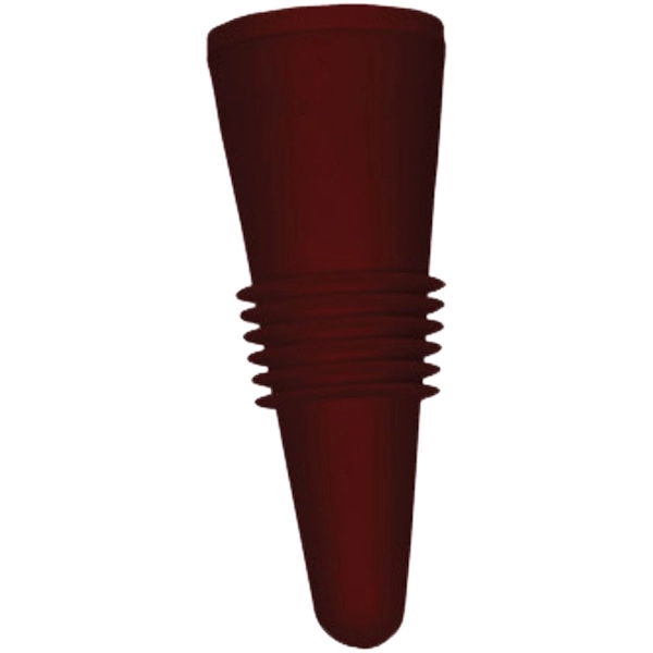 Rigid and flexible thermoplastic ABS 2 5/8" x 1" bottle stopper... from ASI 55450 Franmara Inc