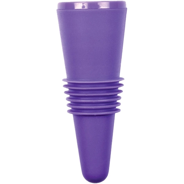 Rigid and flexible thermoplastic ABS 2 5/8" x 1" bottle stopper... from ASI 55450 Franmara Inc