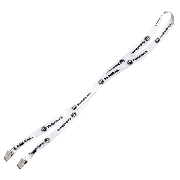 Standard length lanyard with 2 bulldog attachments, 3/8" x 18".... from ASI 68707 Marathon Mfg & Supply Co.
