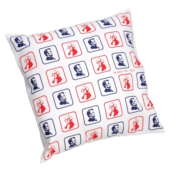 Pillowcase, poly cotton, tuck flap, 12" x 12", overall front ant... from ASI 68707 Marathon Mfg & Supply Co.