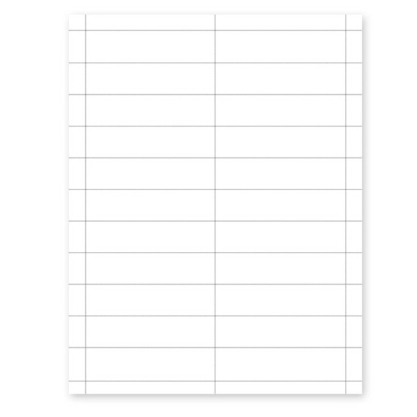 Pack of 500 white paper inserts for Selfit Grande badges (3.75"... from ASI 79898 Promovision / PROMOVISION